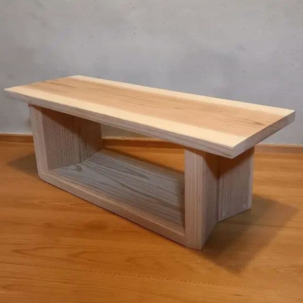 一点モノ　国産杉無節材使用　二刀流ベンチORテーブル