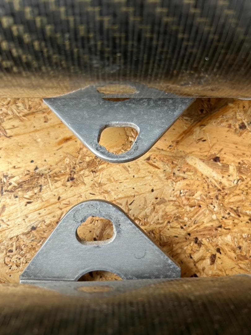 バイク用カーボンファイバーマフラー2本セット