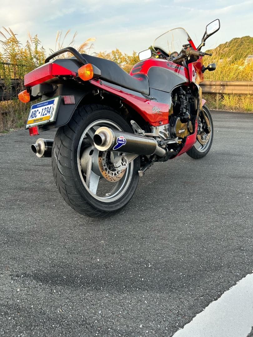 バイク用カーボンファイバーマフラー2本セット