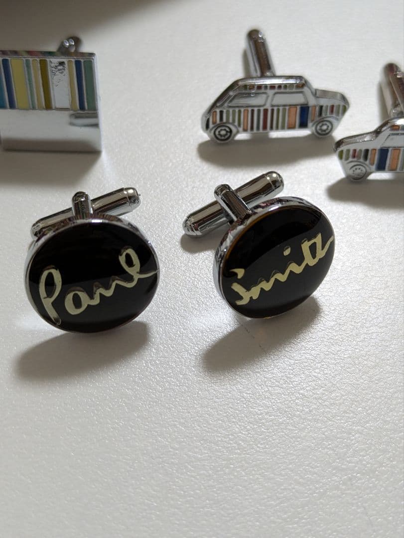 【美品】ポール・スミス カフス 3セット