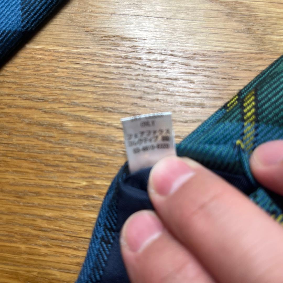 JOHN COMFORT チェック柄 ネクタイ