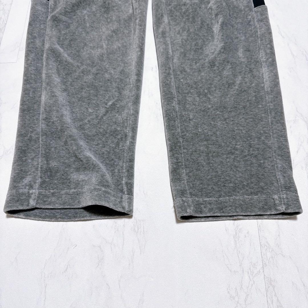 プーマ ベロアジャージ上下セットアップMサイズ グレー色