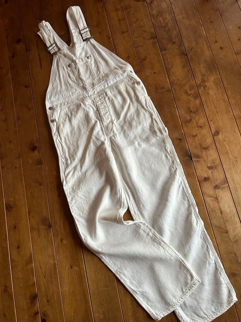 nest robe リネンデニムオーバーオール　サイズ2 ネストローブ
