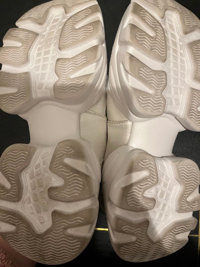 merry jenny レースアップバレエスニーカー