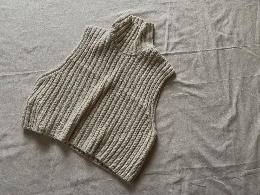 evam eva リニュー ウール ベスト