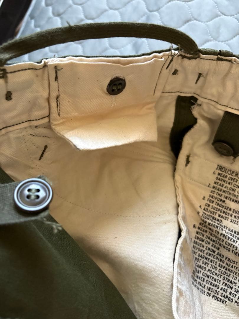 アメリカ軍　米軍実物 M-51 フィールドカーゴパンツLarge-Regular