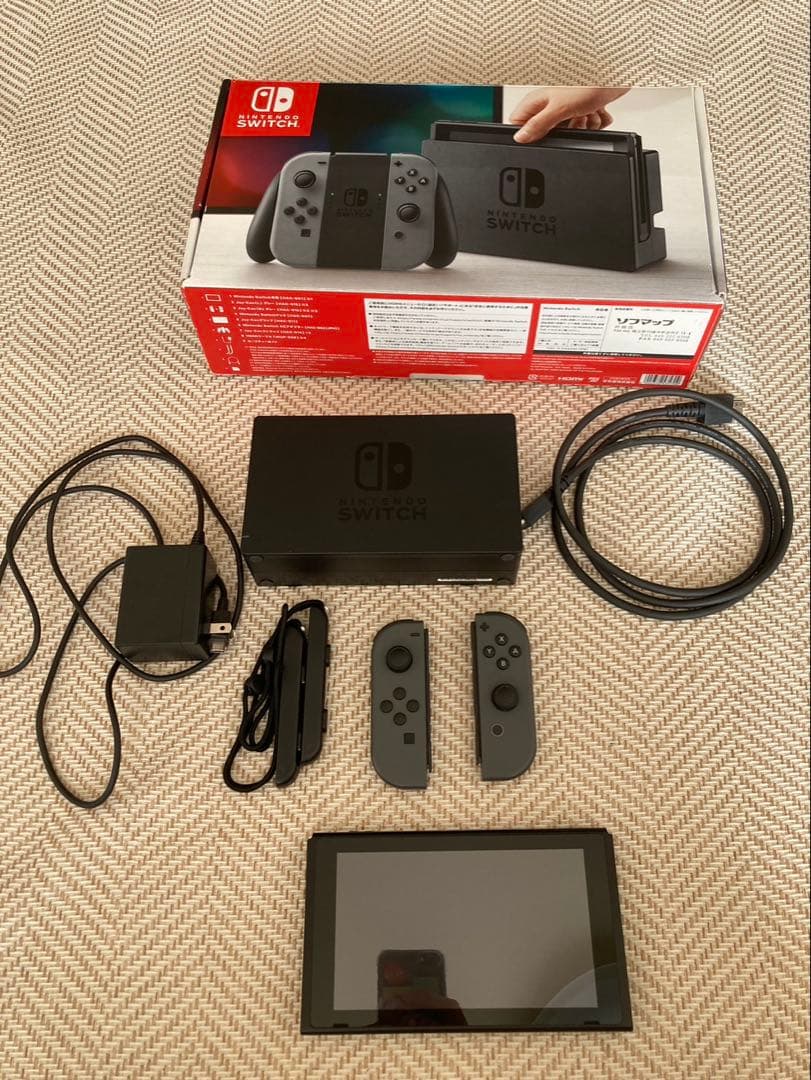 Nintendo Switch グレー 本体と付属品