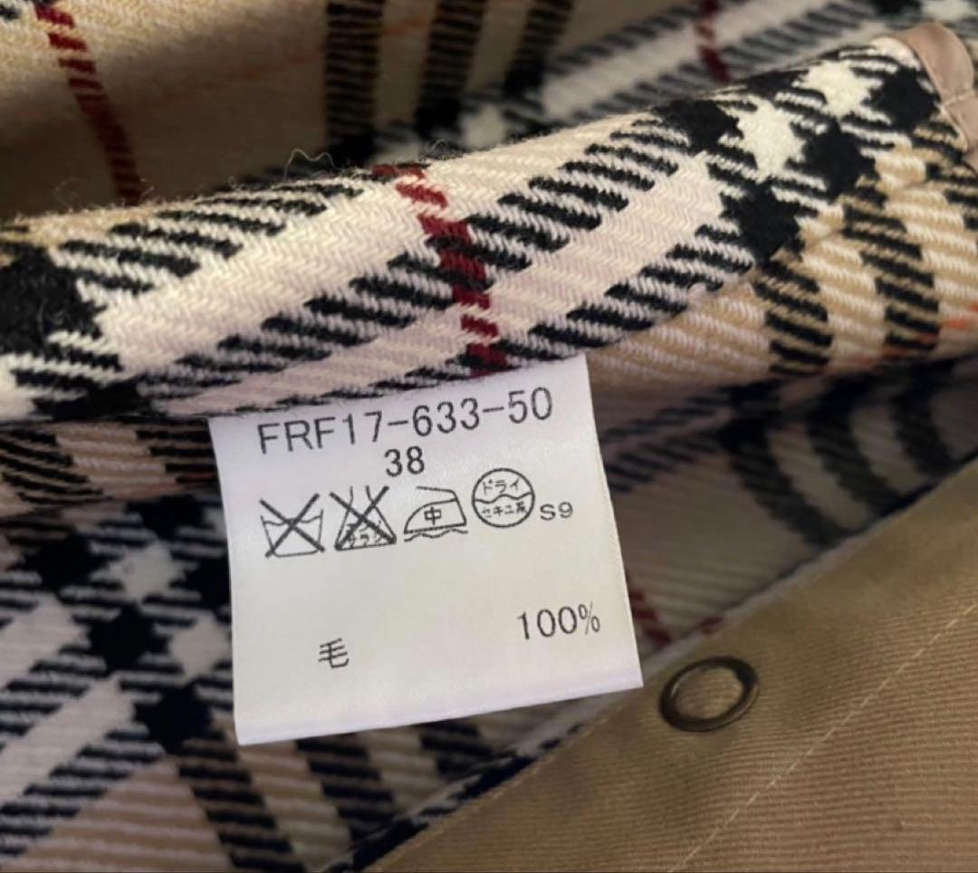 BURBERRY BLUE LABEL バーバリー　トレンチ　ライナー付　38