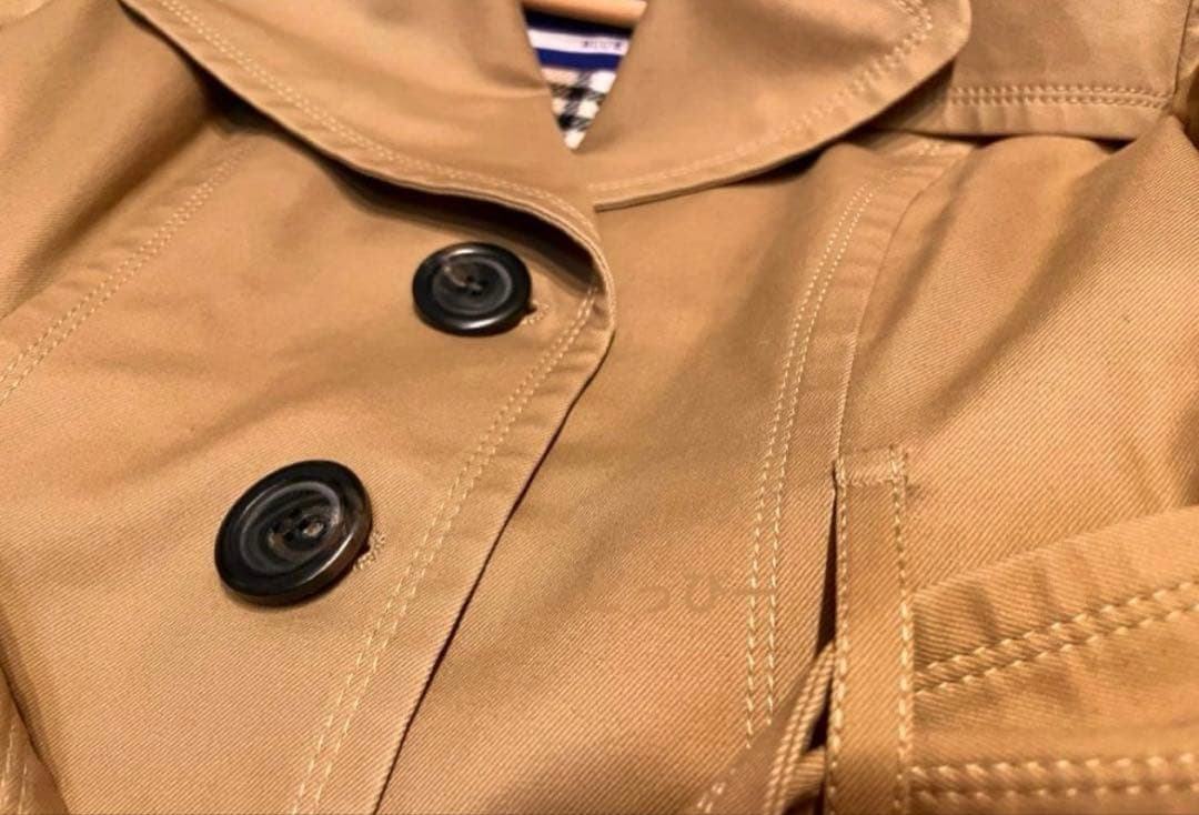 BURBERRY BLUE LABEL バーバリー　トレンチ　ライナー付　38
