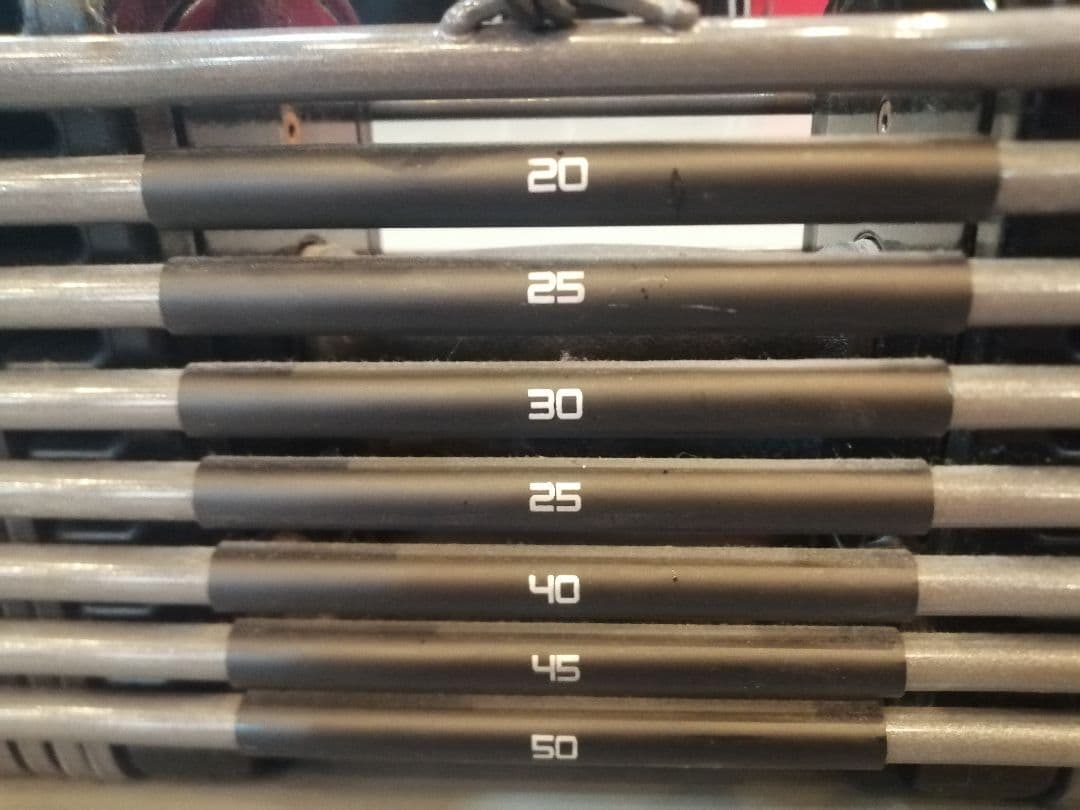 正規品 箱あり パワーブロック ダンベルセット (片方約23kg) ③分の①