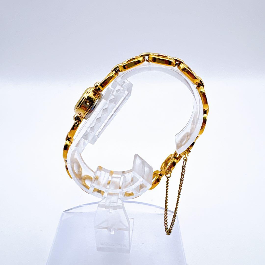 稼働 SEIKO ALBA ゴールドチェーン腕時計 クォーツ デジタル