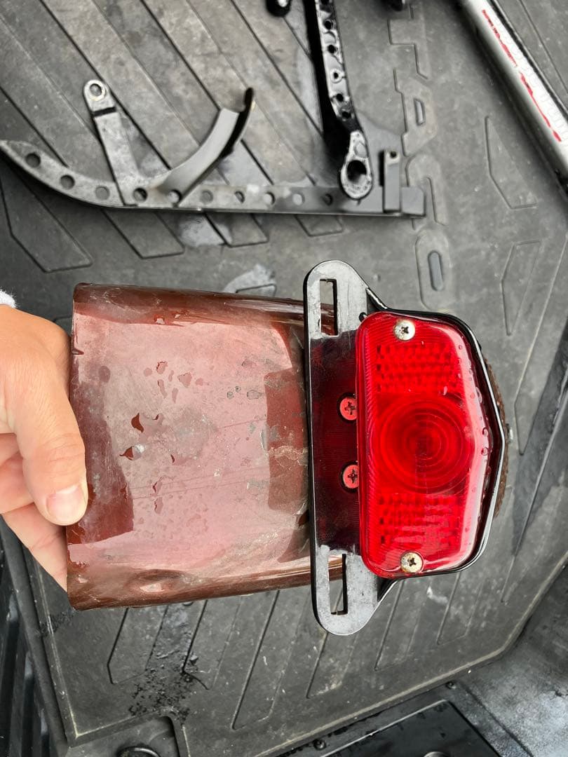 ハーレースポーツスターテールランプ付きフェンダー&カバーセット