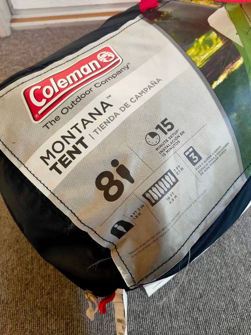 プロフ必読！大きいテント！Coleman Montana Tent