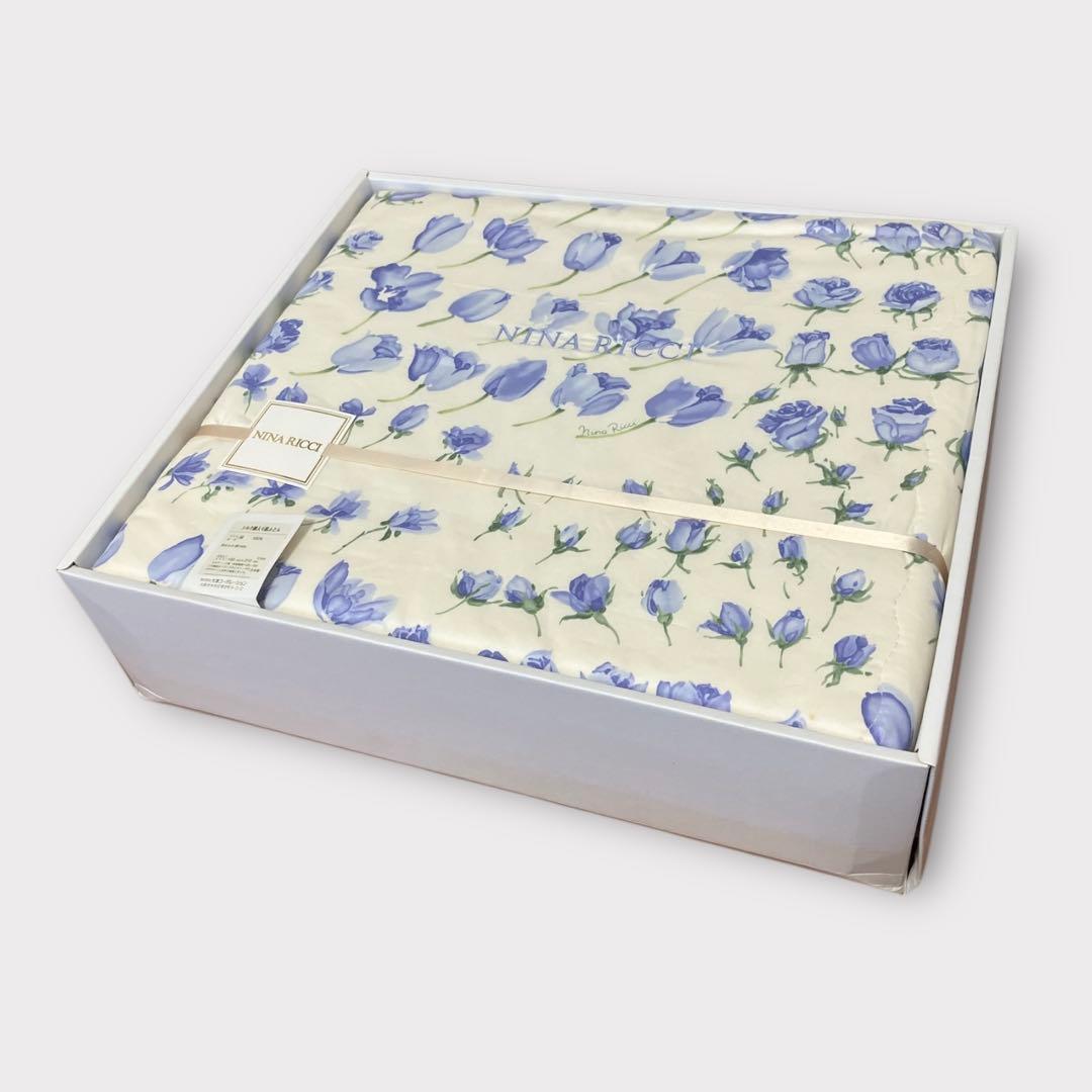 ニナリッチ シルク綿入り肌ふとん 真綿布団 絹100%わた 未使用品 日本製