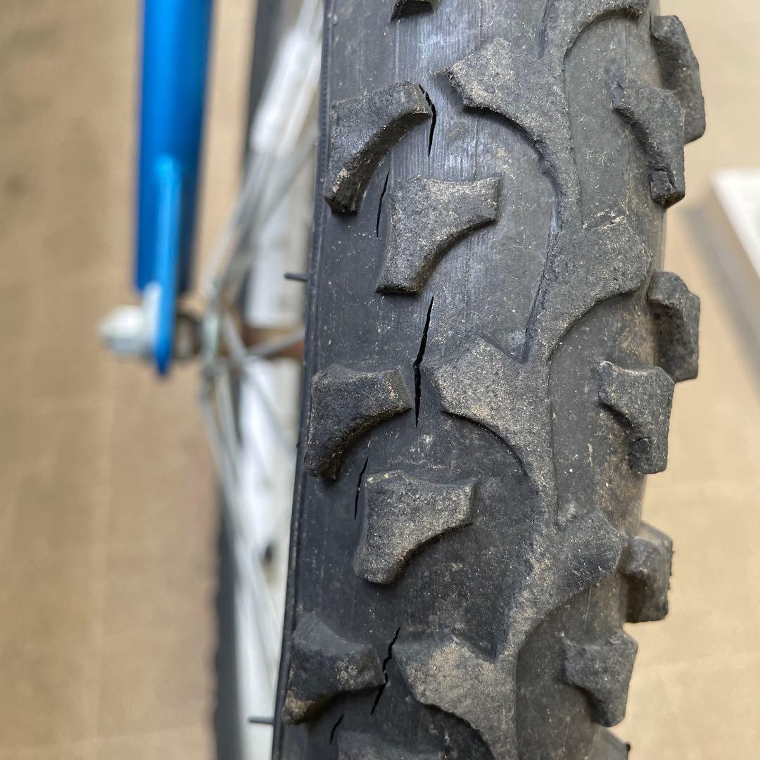 【中古】Jeep 16インチ　子供用自転車 青色