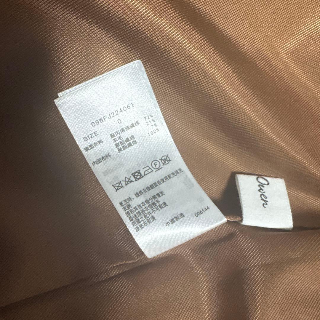 【美品✨】ミラ オーウェン ツイード ノーカラー ジャケット 金ボタン