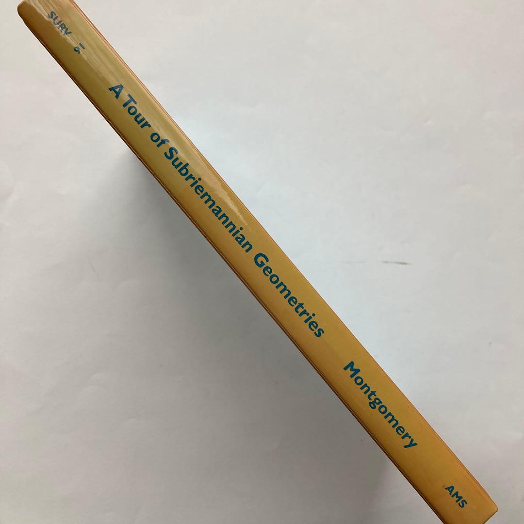 語学・辞書・学習参考書 A Tour of Subriemannian Geometries