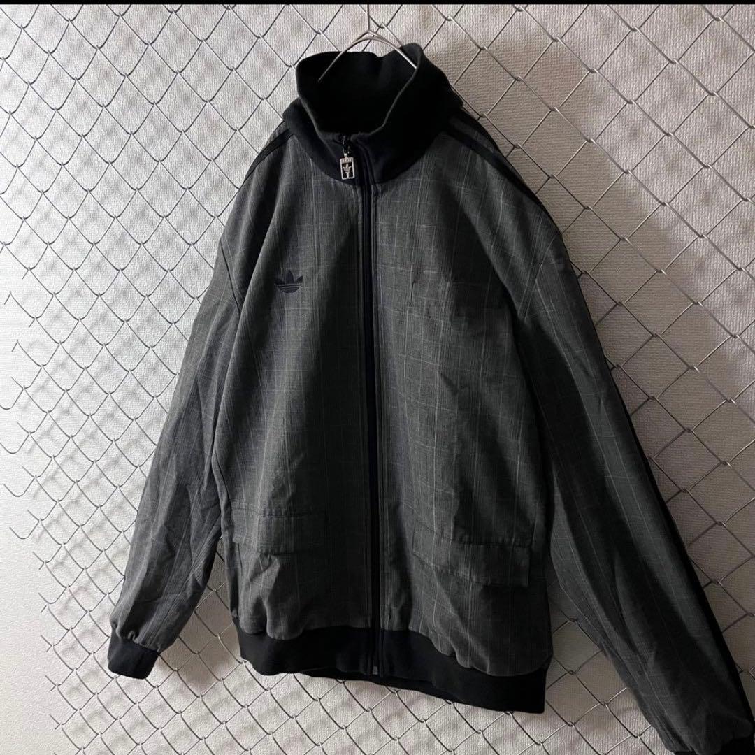 【激レア】アディダス　トラックジャケット　グレンチェック　オリンピック限定モデル
