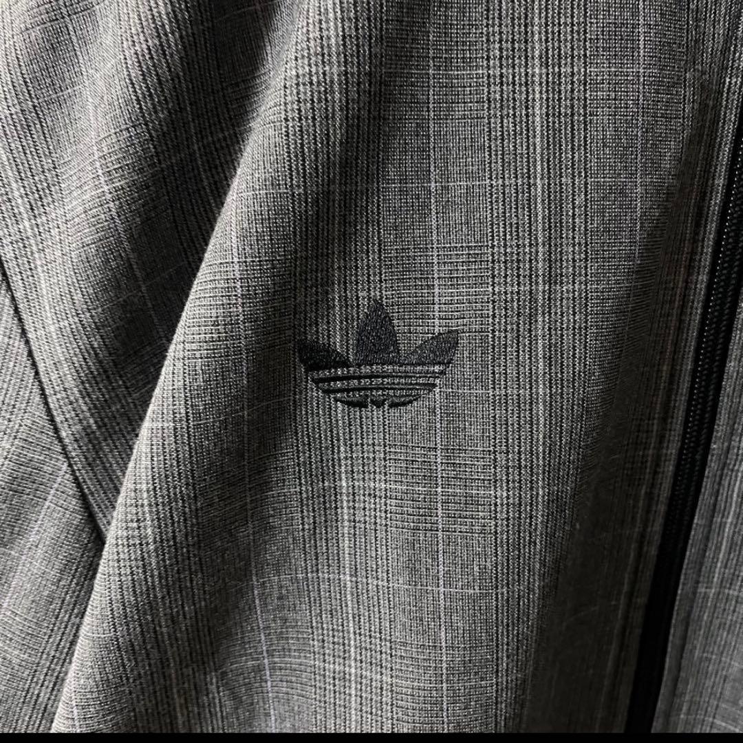 【激レア】アディダス　トラックジャケット　グレンチェック　オリンピック限定モデル