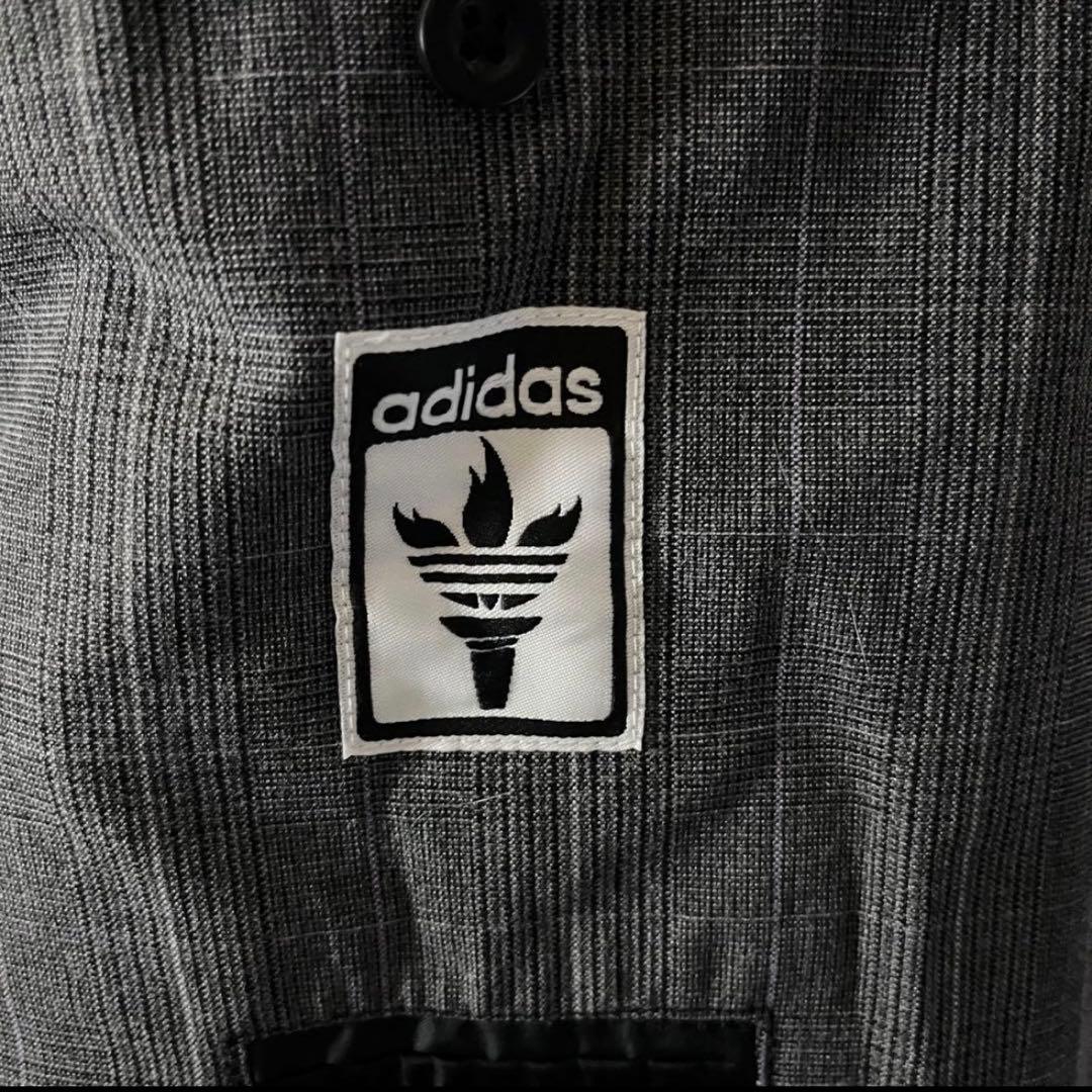 【激レア】アディダス　トラックジャケット　グレンチェック　オリンピック限定モデル