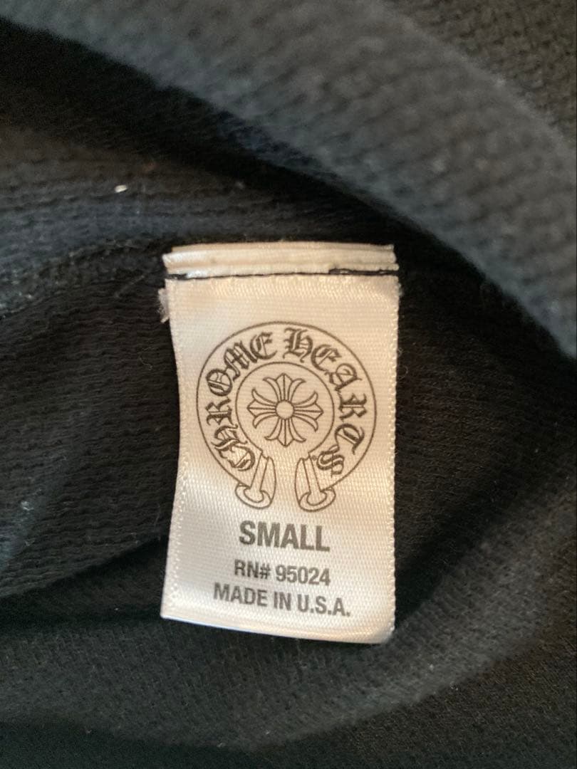 クロムハーツ　バックヴァインダガープリント　サーマルロングスリーブ　Sサイズ