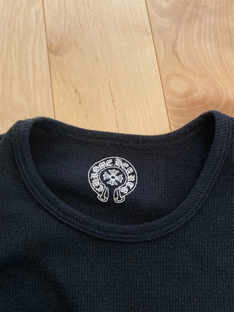 クロムハーツ　バックヴァインダガープリント　サーマルロングスリーブ　Sサイズ