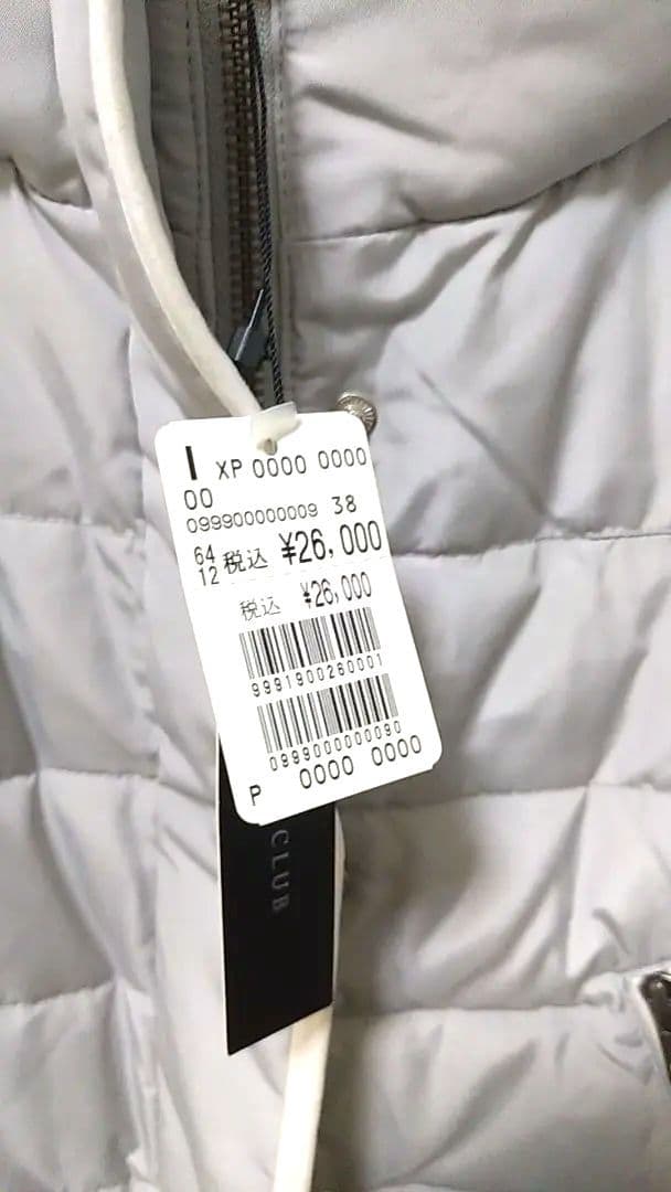 新品未使用　SCOTCLUB　スコットクラブ　レディース　ダウンベスト　Mサイズ