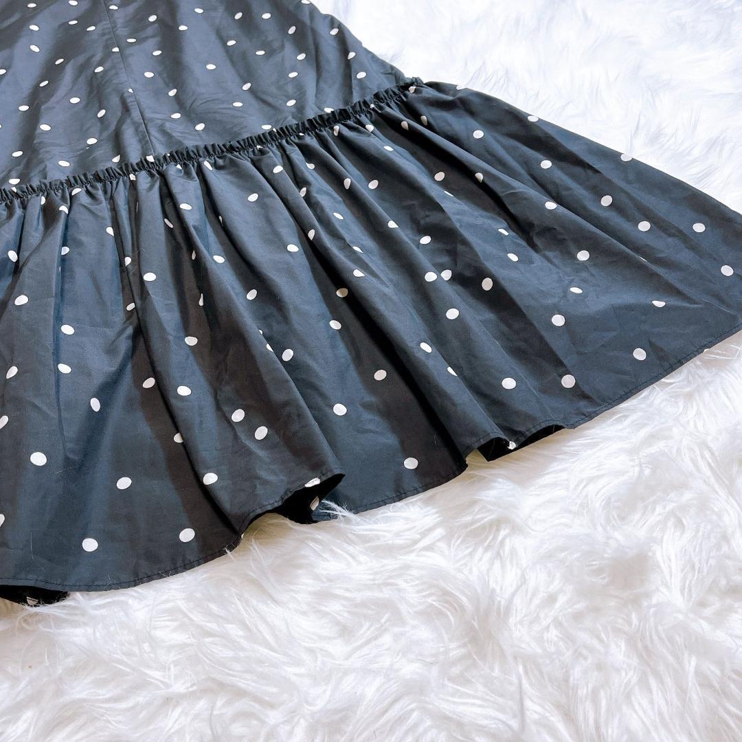 BEARDSLEY ビアズリー　近年モデル　ドットキャミソールワンピース