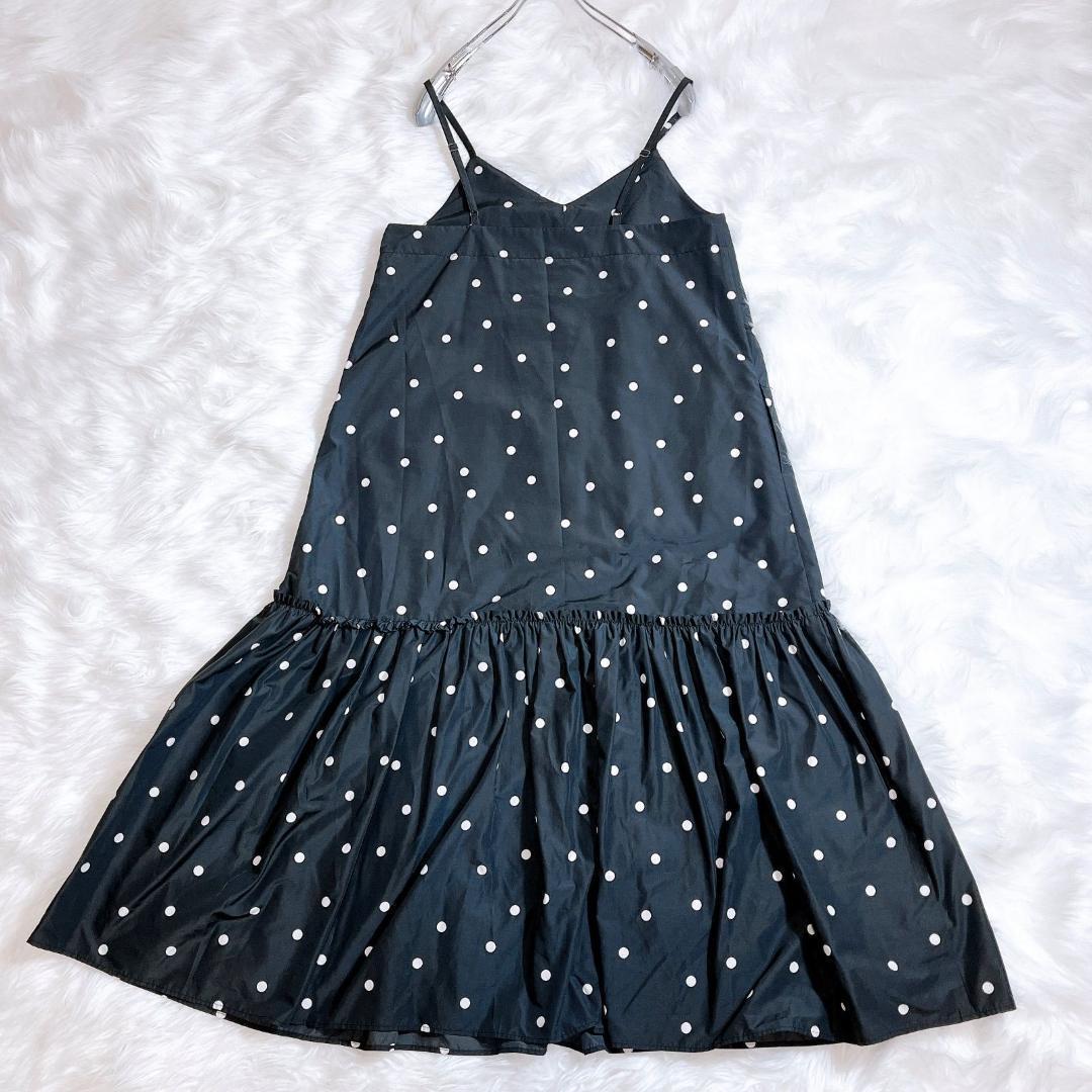 BEARDSLEY ビアズリー　近年モデル　ドットキャミソールワンピース