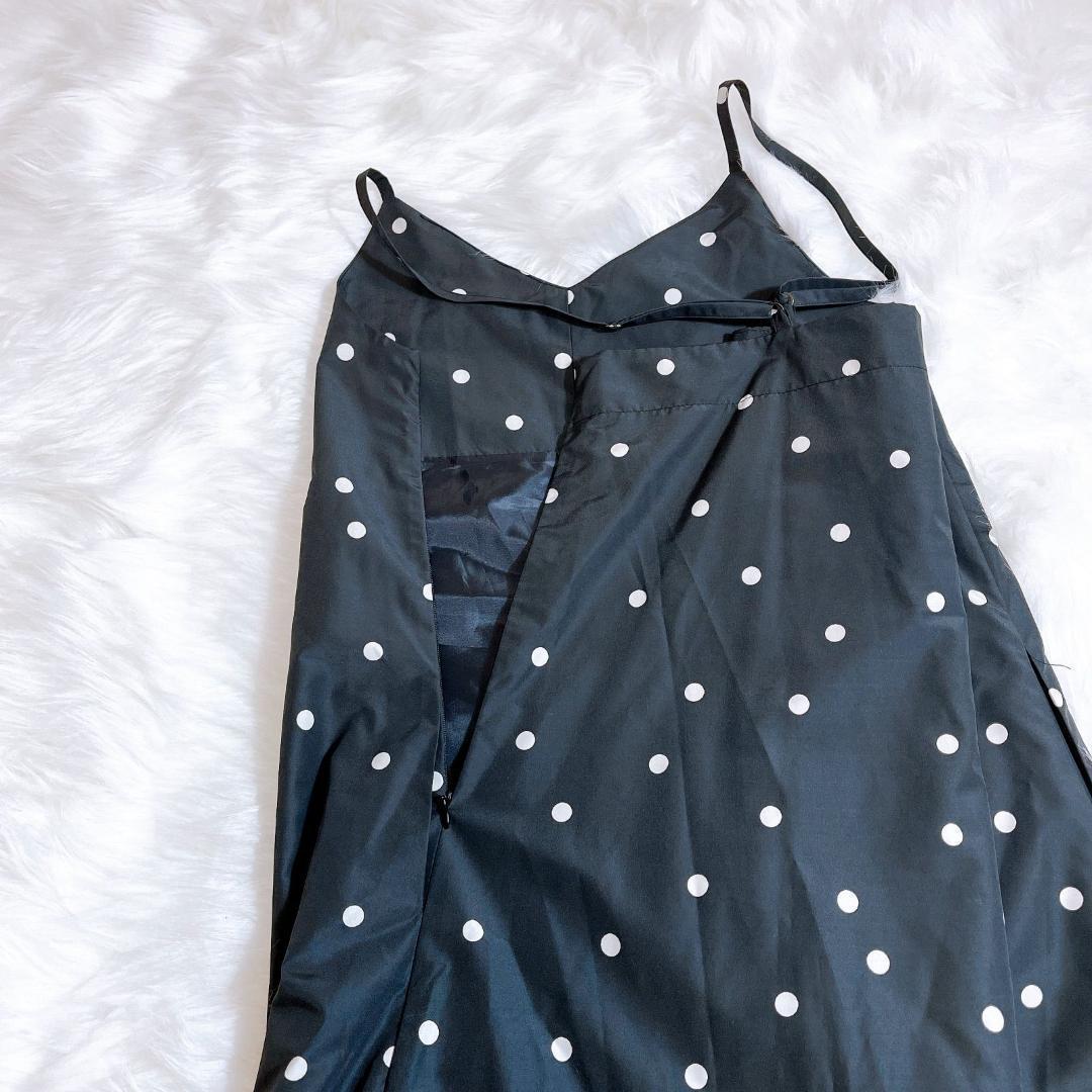 BEARDSLEY ビアズリー　近年モデル　ドットキャミソールワンピース