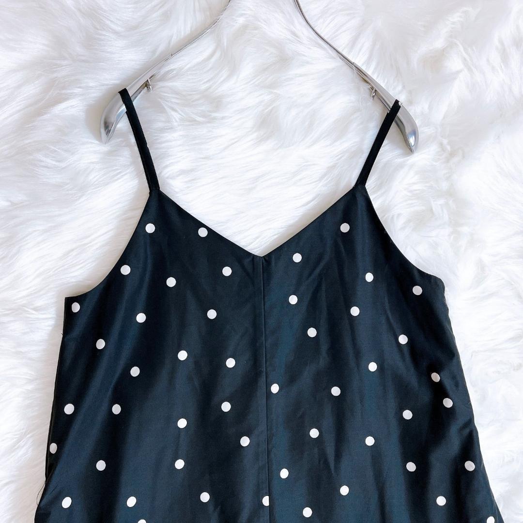 BEARDSLEY ビアズリー　近年モデル　ドットキャミソールワンピース