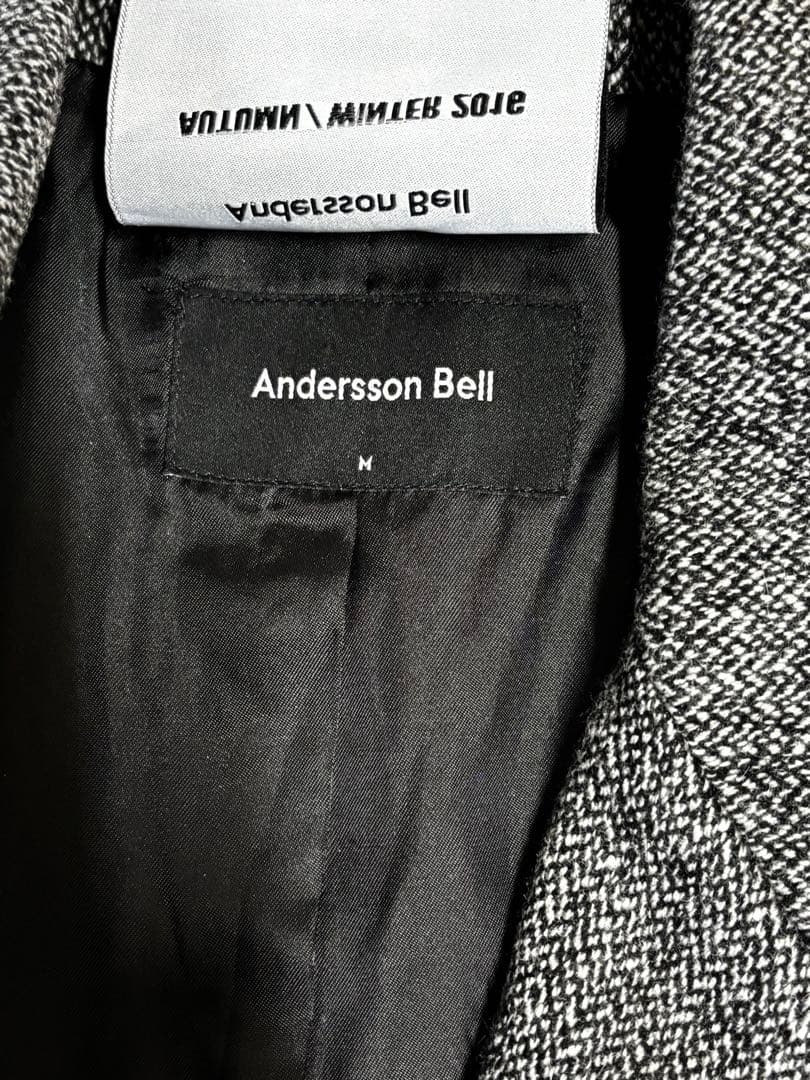 Andersson Bell ダブルブレスト チェスターコート