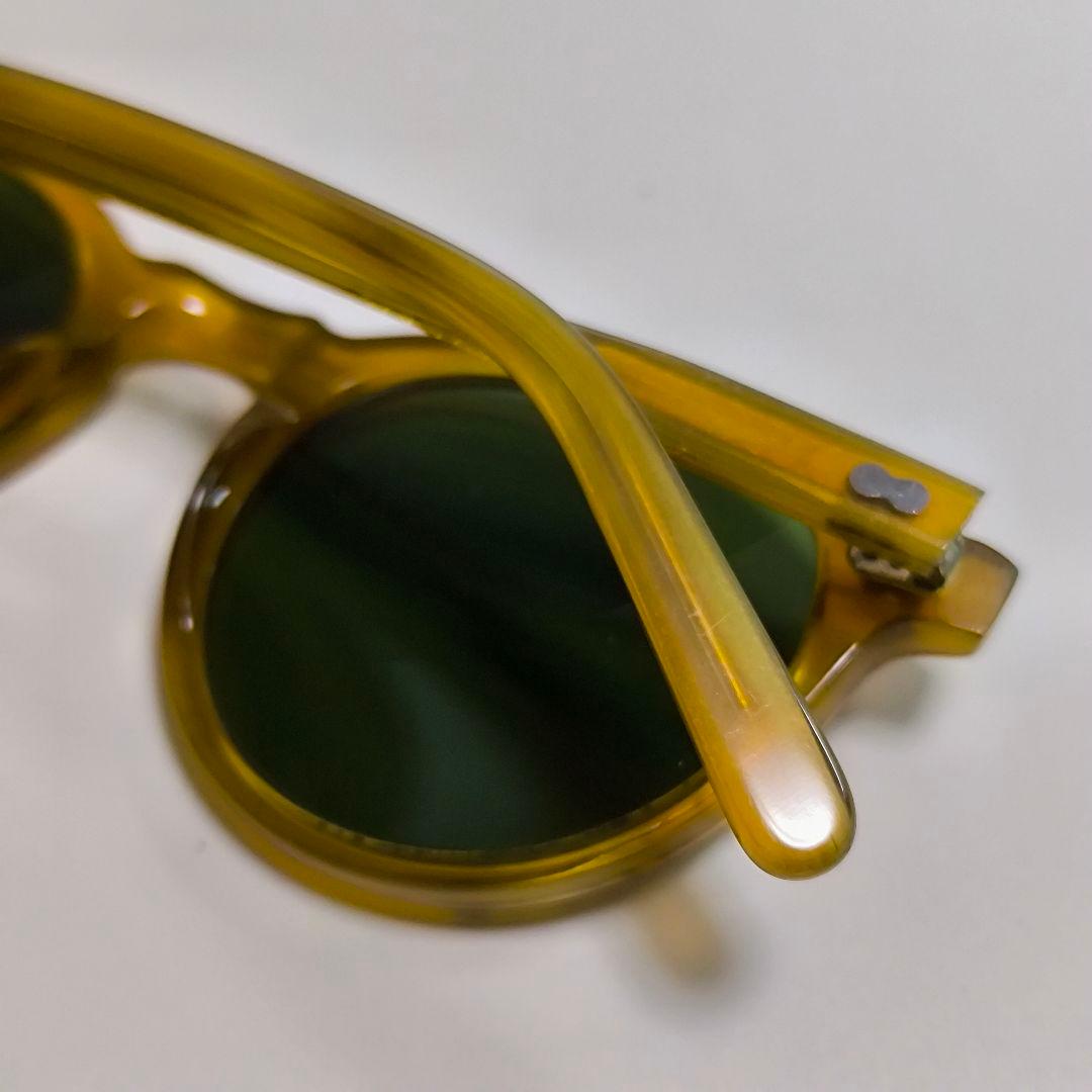 モスコット MILTZEN 49 サングラス メガネ 度なし グリーンレンズ