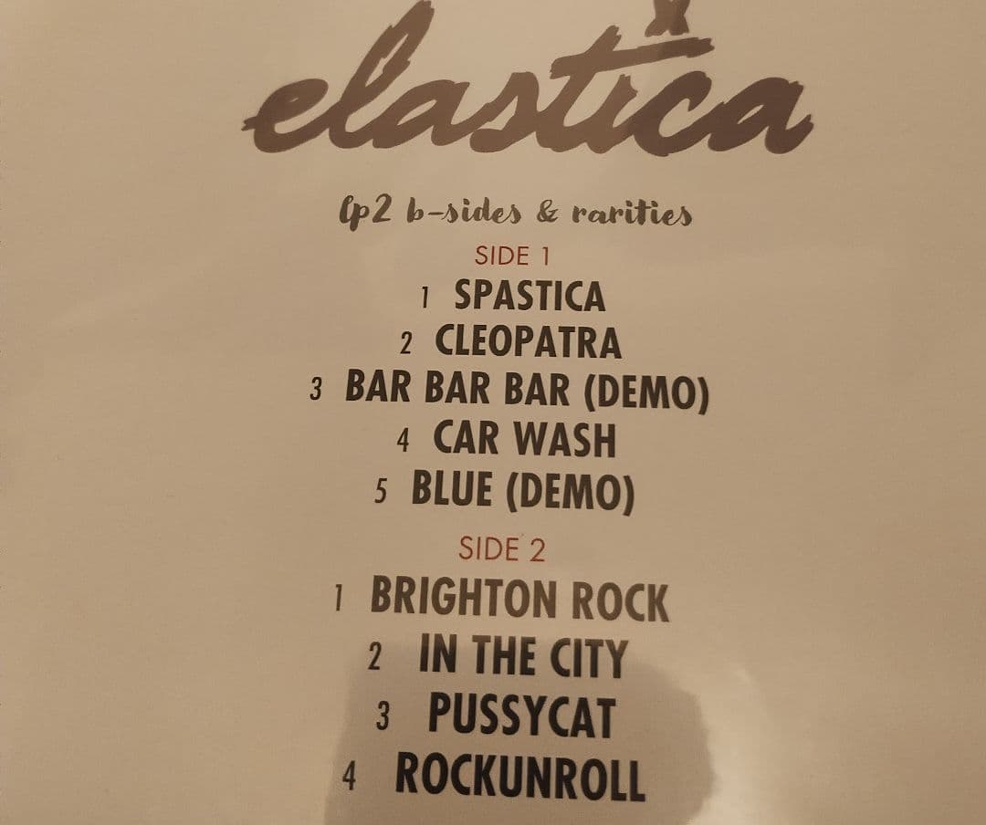 限定3000枚 新品未開封 シリアルナンバー付 Vinyl エラスティカ IVC