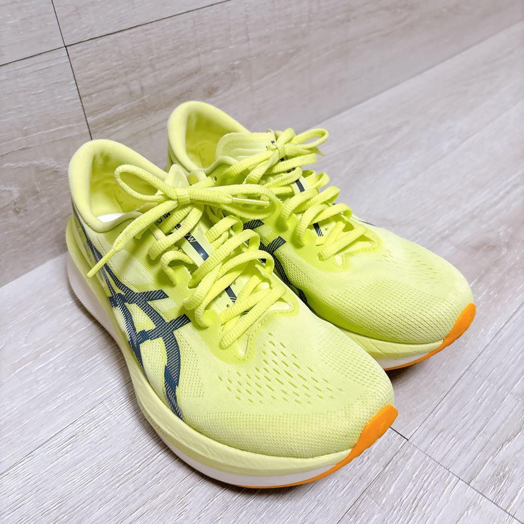 ⭐極美品⭐アシックス ASICS マジックスピード4 25.5㎝ イエロー