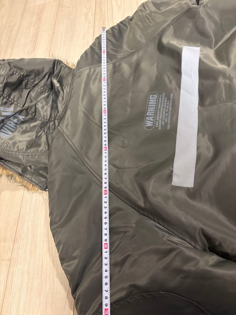 稀少新品AVIREX アヴィレックス フライトジャケット N3-B モッズコート