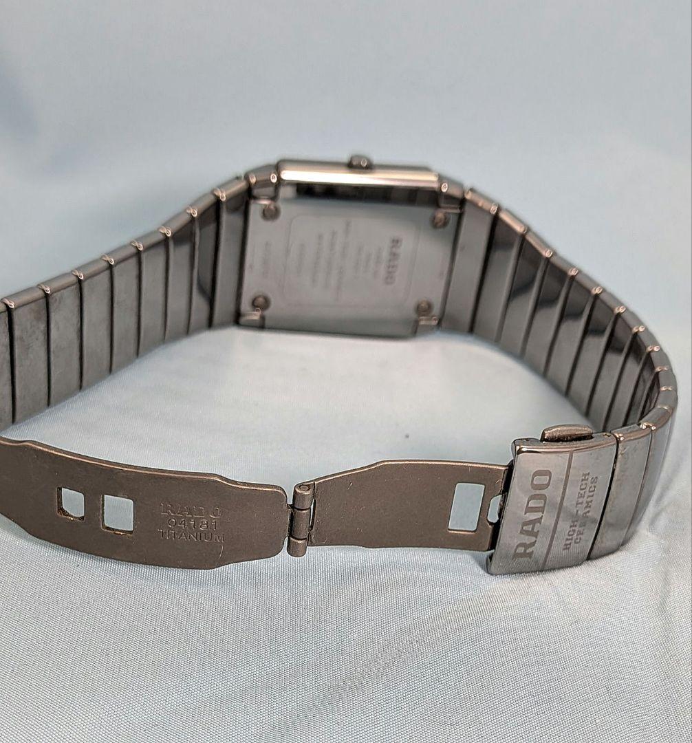 [稼働品 電池交換済] 美品 ラドー RADO ダイヤスター チタニウム