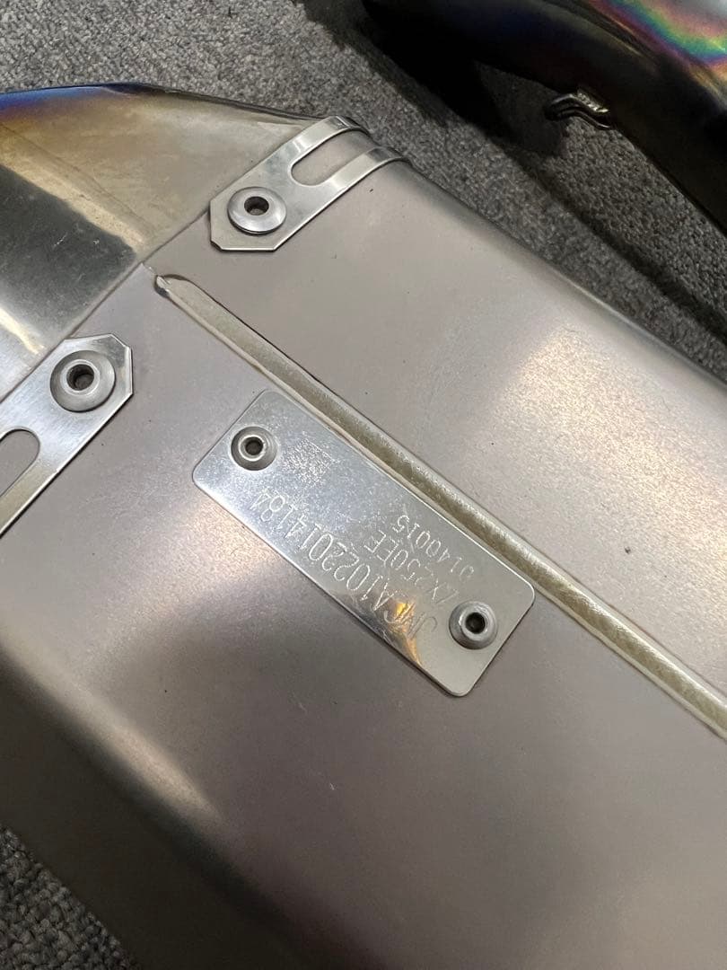 ZX-25R SE マフラーZX25R/ZX4R/ZX4RRマフラー