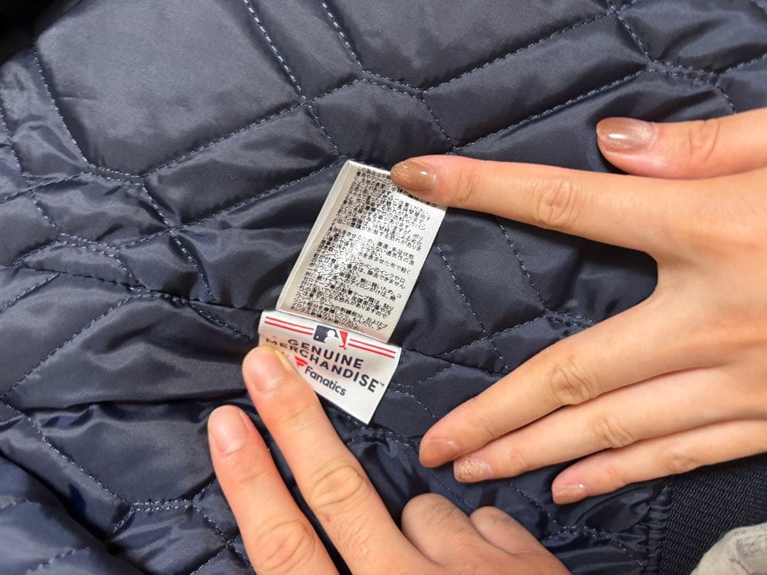 Fanatics NY Yankees ネイビー ジャケット