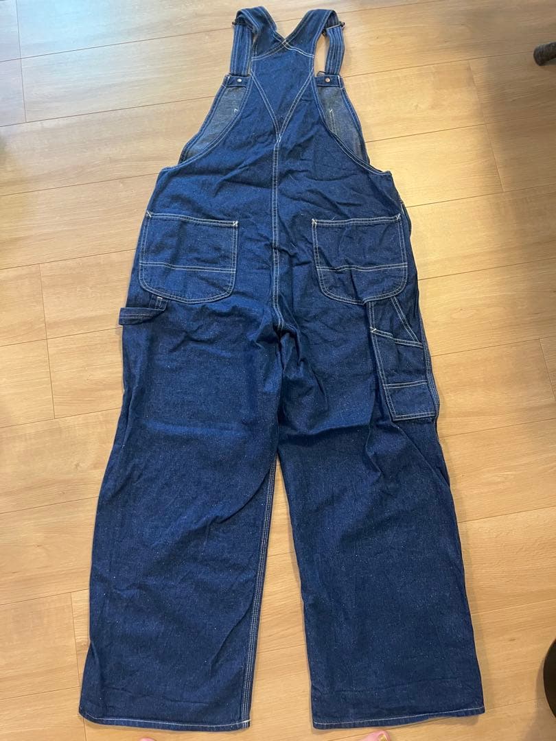 アンスクリア INSCRIRE イエナIENA デニムオーバーオール