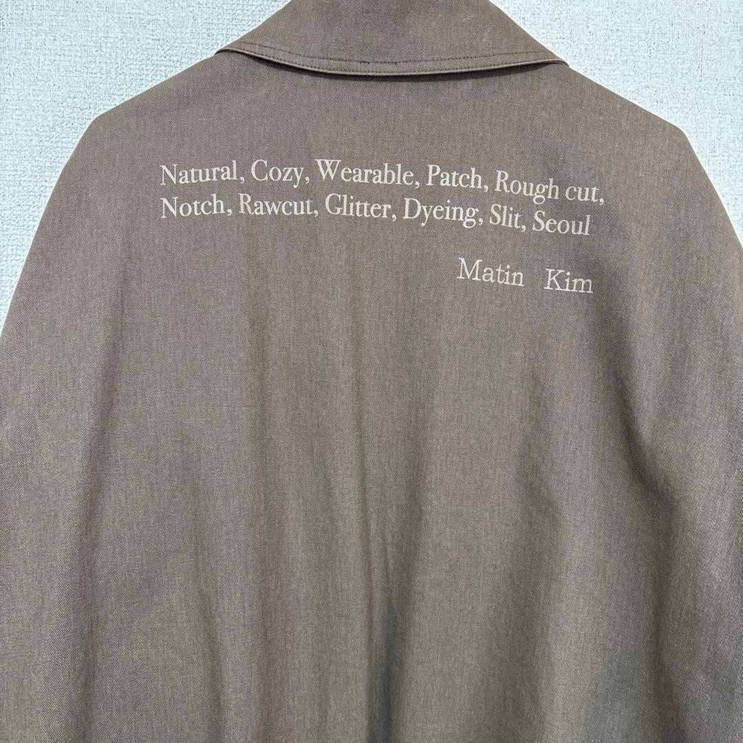Matin Kim ブラウン ジャンパー FREE