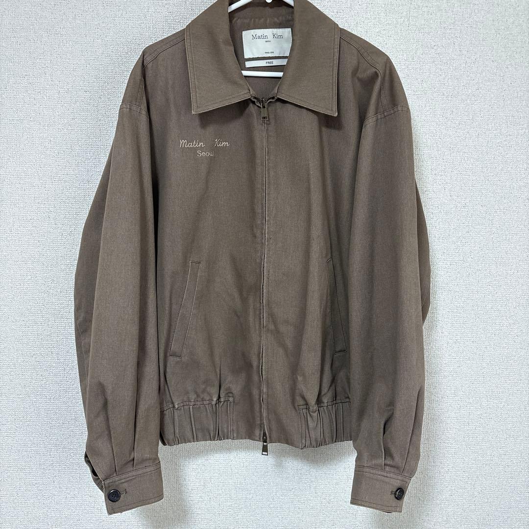 Matin Kim ブラウン ジャンパー FREE