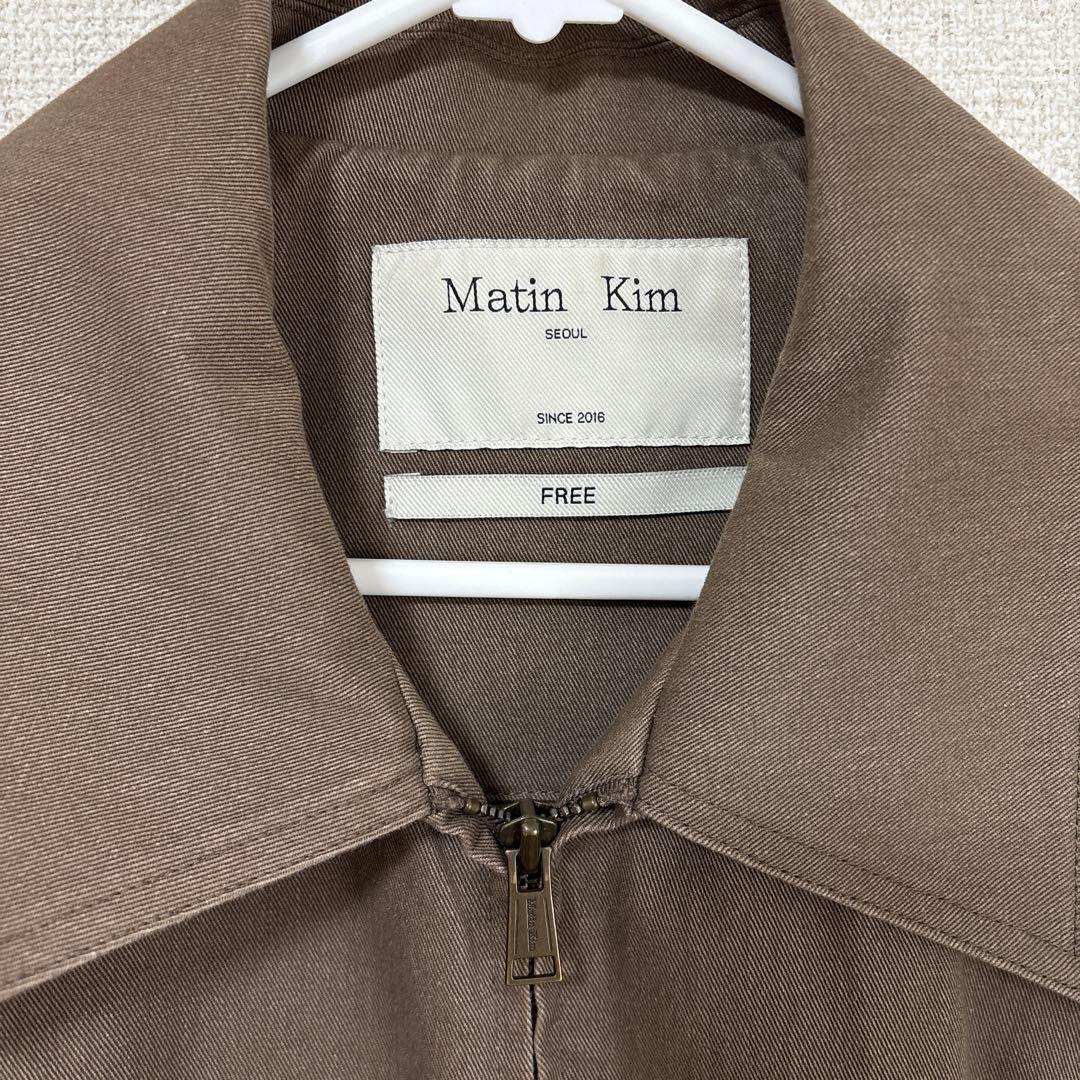 Matin Kim ブラウン ジャンパー FREE