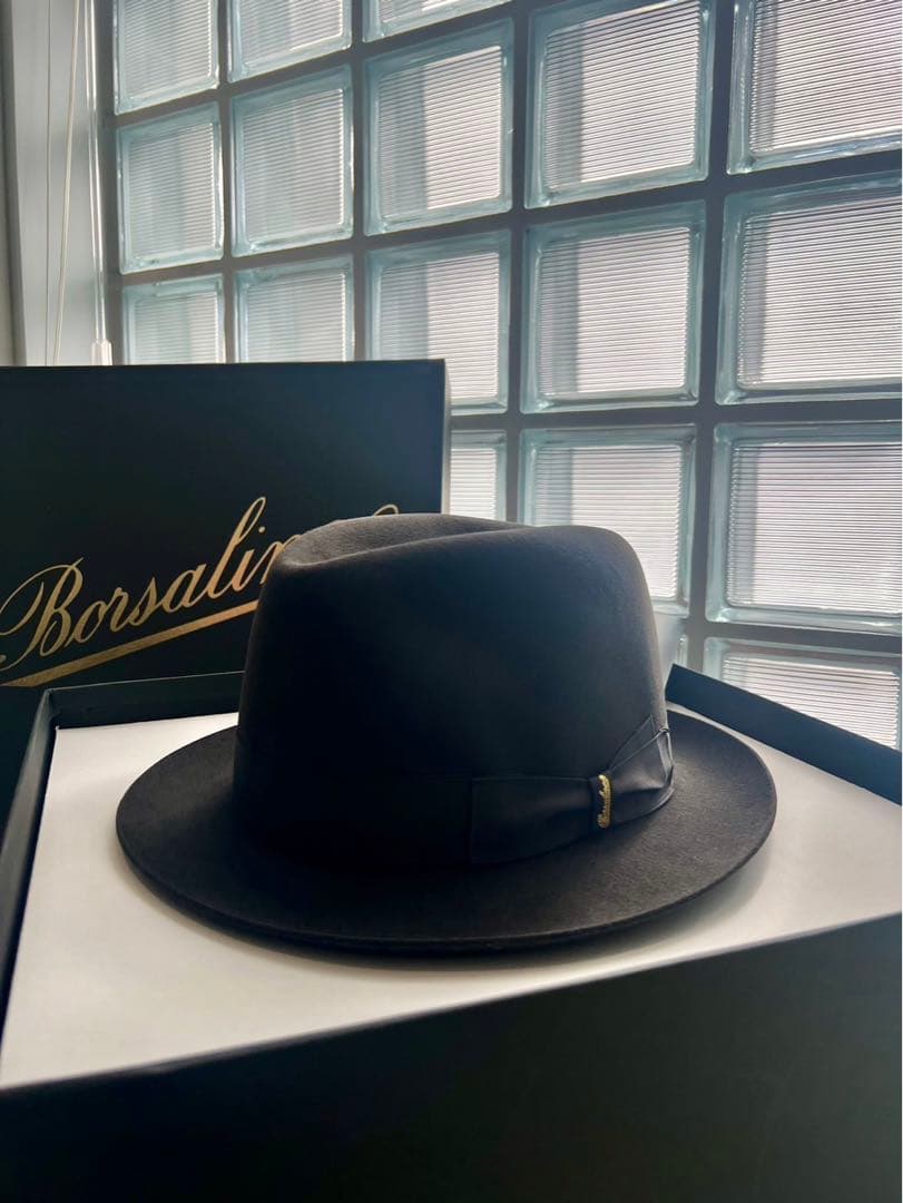 激安！超美品！早い者勝ち！ボルサリーノハット！