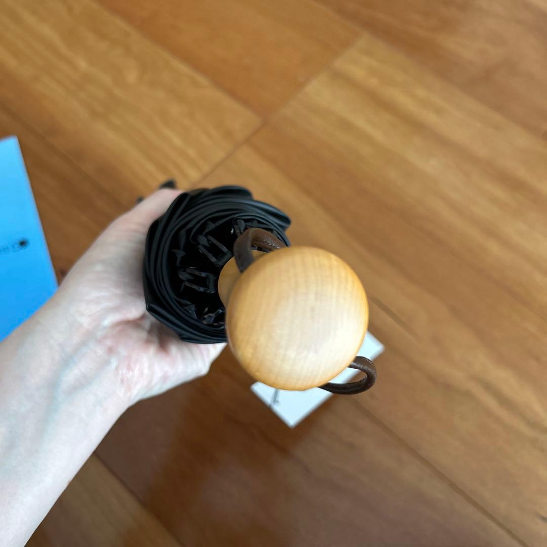 サンバリア　100 日傘　2段折り　モスグレー