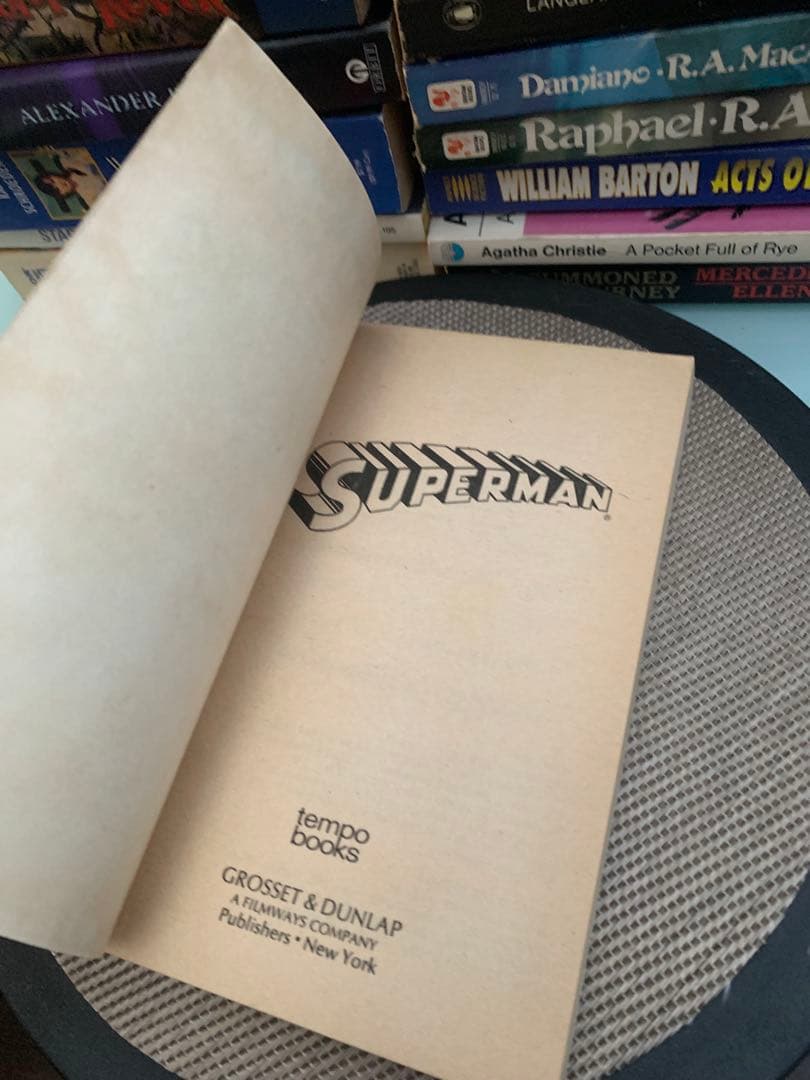 希少　DC Comics スーパーヒーロー洋書3冊セット