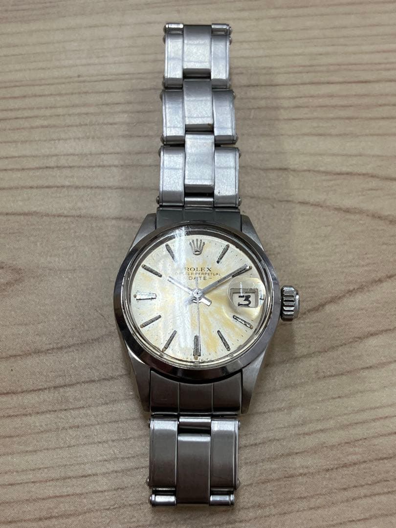 ゴ*ラ様 ロレックス Oyster Perpetual Date自動巻き 651