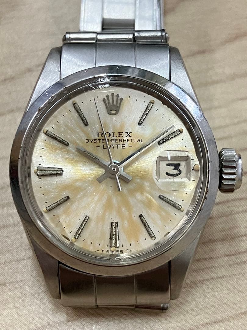 ゴ*ラ様 ロレックス Oyster Perpetual Date自動巻き 651