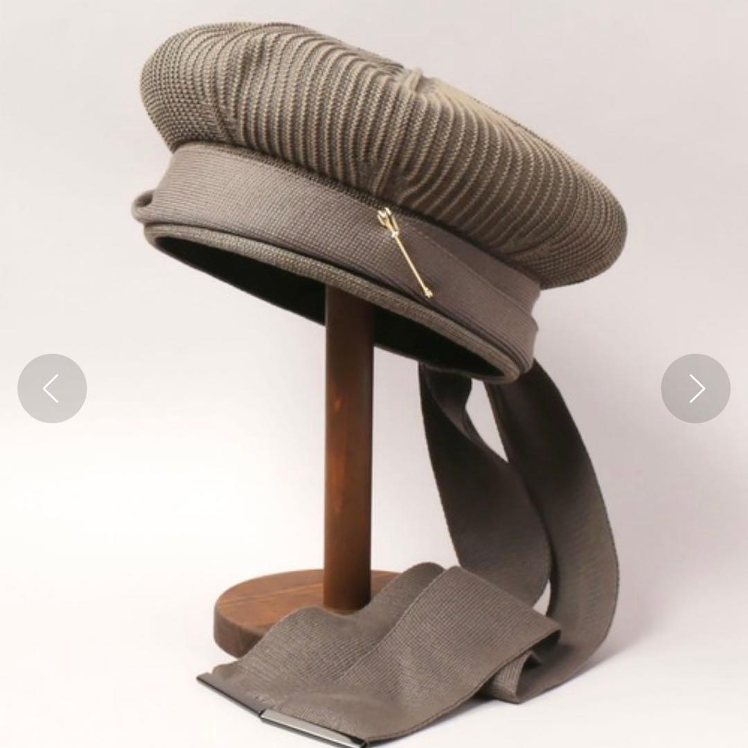 美品✨完売品✨CA4LAカシラ CF MONT ベレー帽 リボン ニット帽