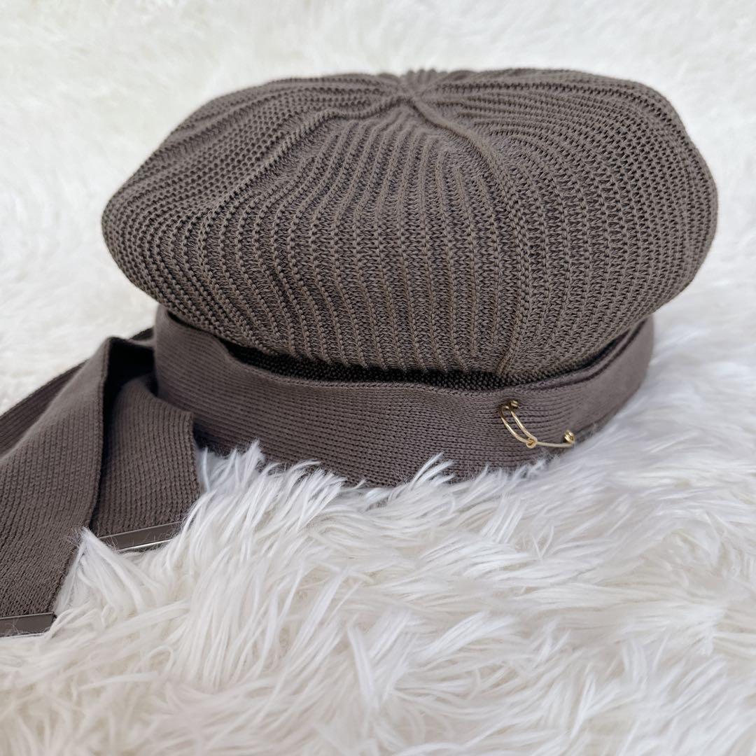 美品✨完売品✨CA4LAカシラ CF MONT ベレー帽 リボン ニット帽